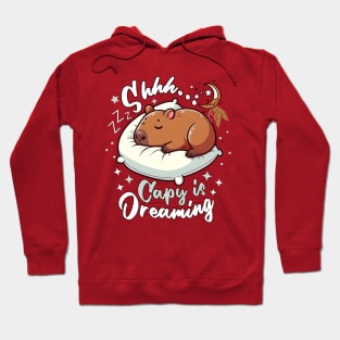 Capy Capybara Cute Sleepy Hoodie